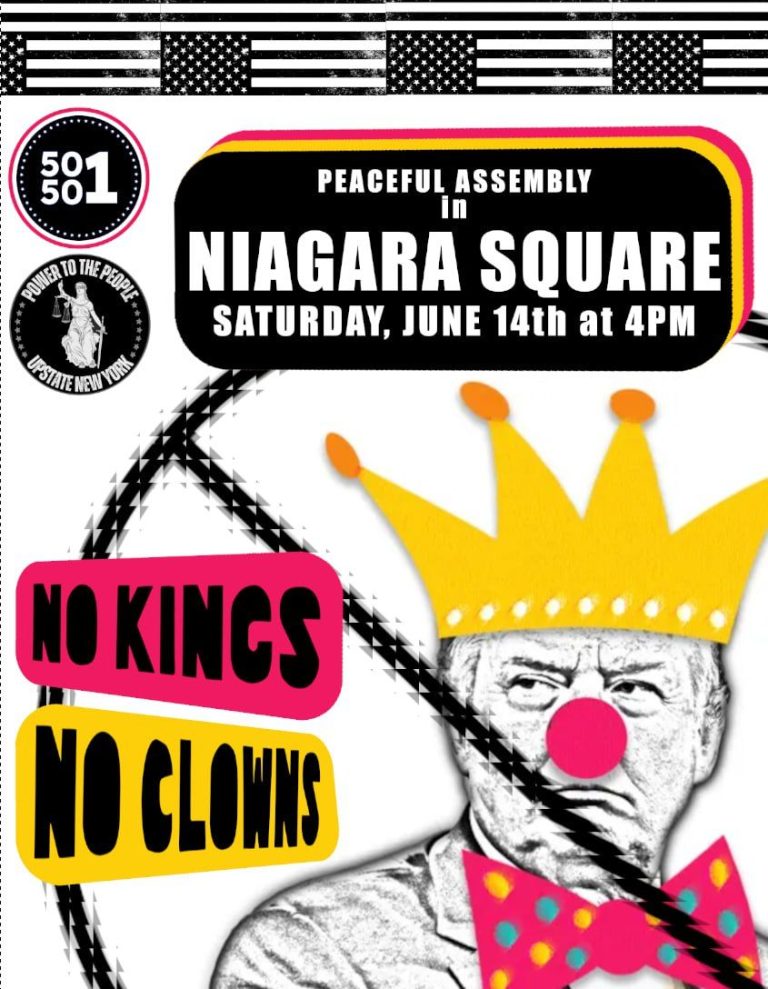 No Kings Day – Buffalo June 14th
