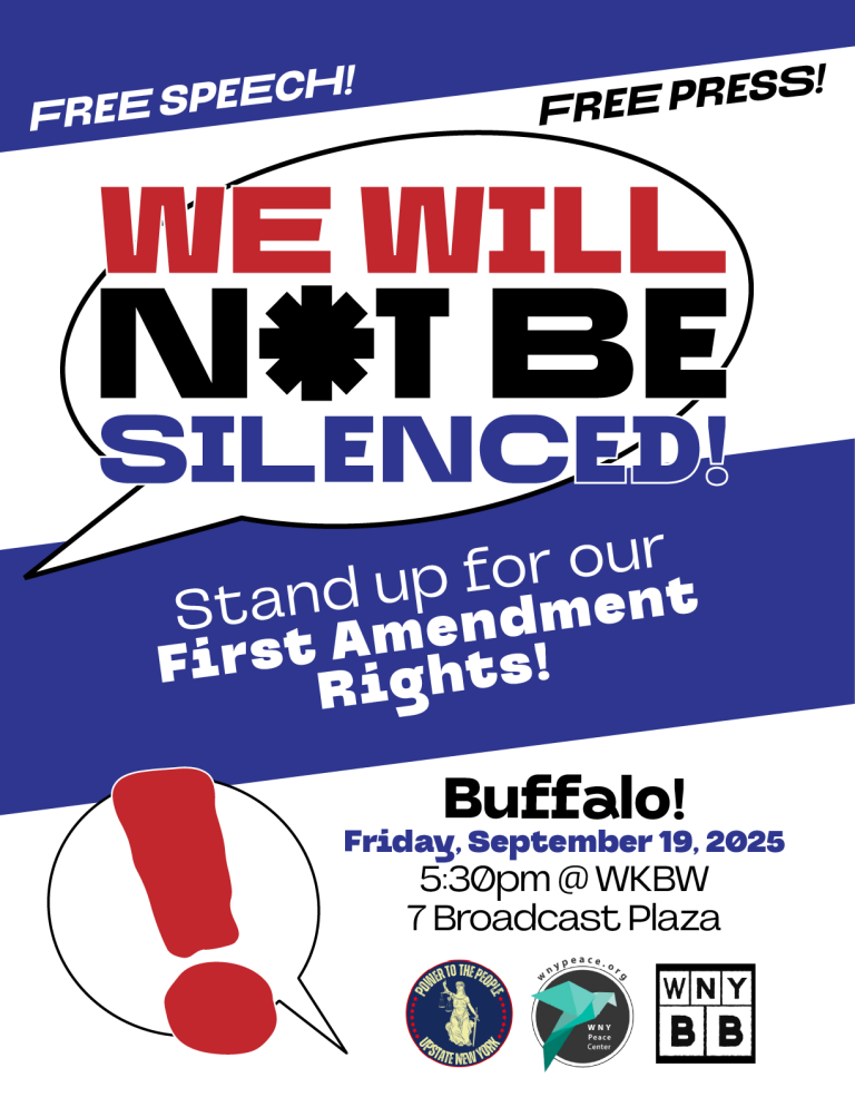 We Will Not Be Silenced